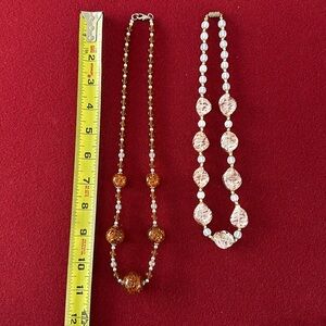 Murano Glass-Vintage Necklaces direct from the island of Murano circa 1990’s.